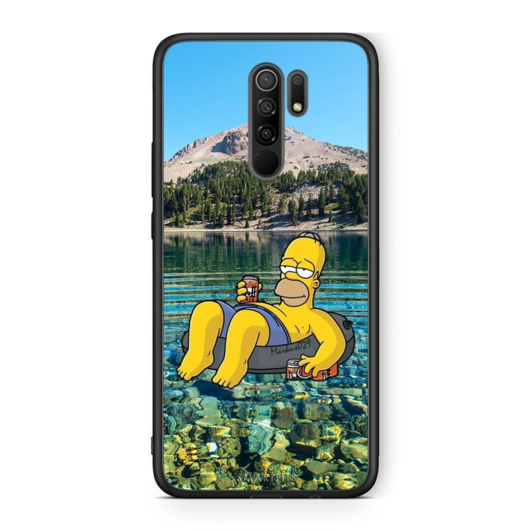 Xiaomi Redmi 9 / 9 Prime Summer Happiness Θήκη από τη Smartfits με σχέδιο στο πίσω μέρος και μαύρο περίβλημα | Smartphone case with colorful back and black bezels by Smartfits