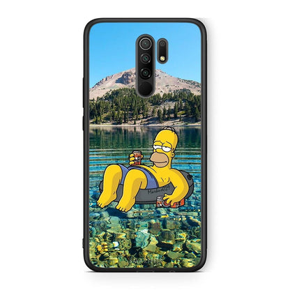 Xiaomi Redmi 9 / 9 Prime Summer Happiness Θήκη από τη Smartfits με σχέδιο στο πίσω μέρος και μαύρο περίβλημα | Smartphone case with colorful back and black bezels by Smartfits