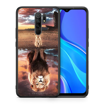 Θήκη Αγίου Βαλεντίνου Xiaomi Redmi 9 / 9 Prime Sunset Dreams από τη Smartfits με σχέδιο στο πίσω μέρος και μαύρο περίβλημα | Xiaomi Redmi 9 / 9 Prime Sunset Dreams case with colorful back and black bezels