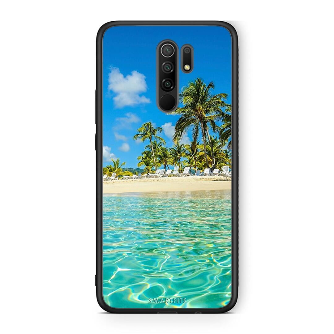 Xiaomi Redmi 9 / 9 Prime Tropical Vibes Θήκη από τη Smartfits με σχέδιο στο πίσω μέρος και μαύρο περίβλημα | Smartphone case with colorful back and black bezels by Smartfits
