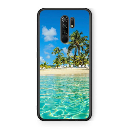 Xiaomi Redmi 9 / 9 Prime Tropical Vibes Θήκη από τη Smartfits με σχέδιο στο πίσω μέρος και μαύρο περίβλημα | Smartphone case with colorful back and black bezels by Smartfits