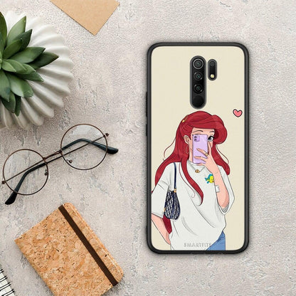 Walking Mermaid - Xiaomi Redmi 9 / 9 Prime θήκη
