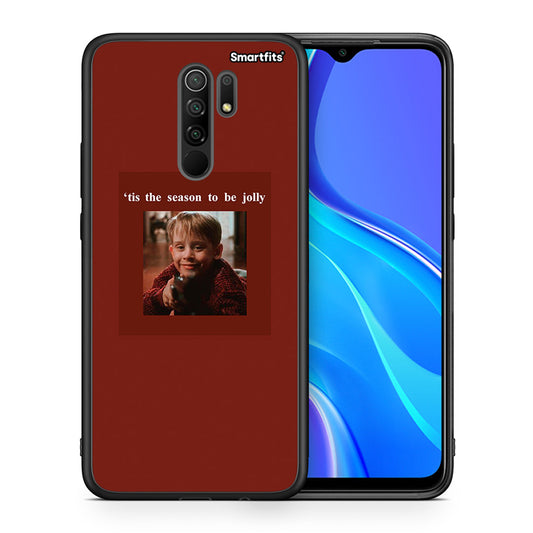 Θήκη Xiaomi Redmi 9/9 Prime Xmas Ultimate Spirit από τη Smartfits με σχέδιο στο πίσω μέρος και μαύρο περίβλημα | Xiaomi Redmi 9/9 Prime Xmas Ultimate Spirit case with colorful back and black bezels