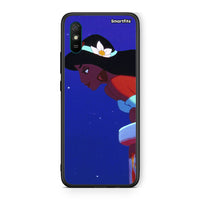 Thumbnail for Xiaomi Redmi 9A Alladin And Jasmine Love 2 θήκη από τη Smartfits με σχέδιο στο πίσω μέρος και μαύρο περίβλημα | Smartphone case with colorful back and black bezels by Smartfits