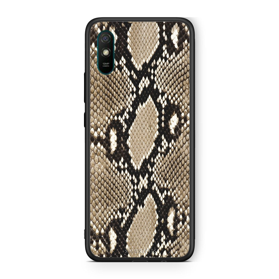 23 - Xiaomi Redmi 9A  Fashion Snake Animal case, cover, bumper