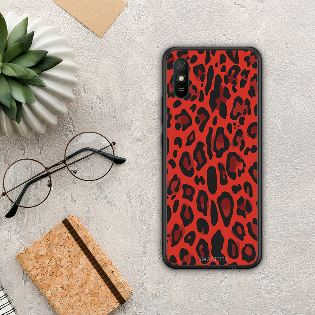 Animal Red Leopard - Xiaomi Redmi 9A / 9AT θήκη