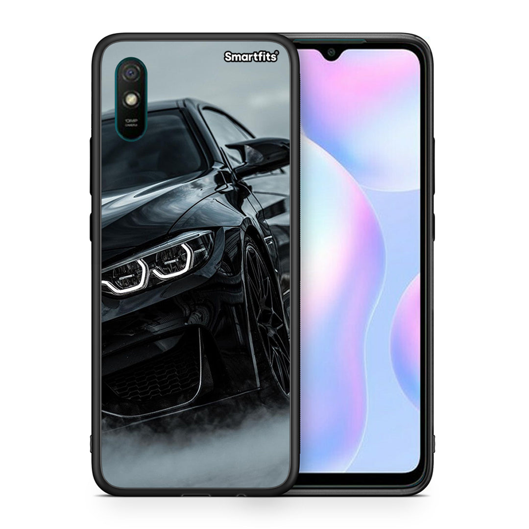 Θήκη Xiaomi Redmi 9A Black BMW από τη Smartfits με σχέδιο στο πίσω μέρος και μαύρο περίβλημα | Xiaomi Redmi 9A Black BMW case with colorful back and black bezels