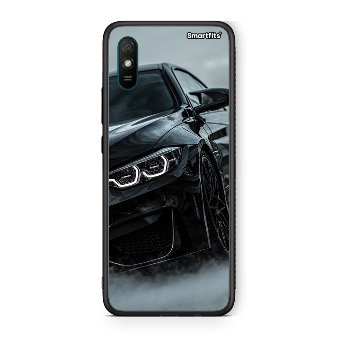 Xiaomi Redmi 9A Black BMW θήκη από τη Smartfits με σχέδιο στο πίσω μέρος και μαύρο περίβλημα | Smartphone case with colorful back and black bezels by Smartfits