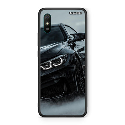 Xiaomi Redmi 9A Black BMW θήκη από τη Smartfits με σχέδιο στο πίσω μέρος και μαύρο περίβλημα | Smartphone case with colorful back and black bezels by Smartfits