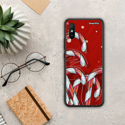 Candy Cane - Xiaomi Redmi 9A / 9AT θήκη