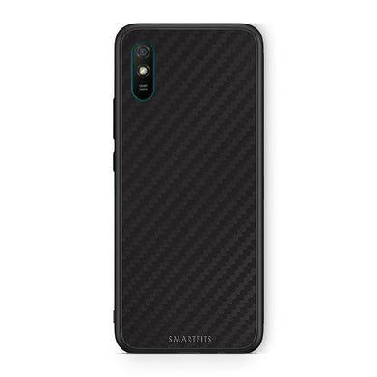 Xiaomi Redmi 9A Carbon Black θήκη από τη Smartfits με σχέδιο στο πίσω μέρος και μαύρο περίβλημα | Smartphone case with colorful back and black bezels by Smartfits