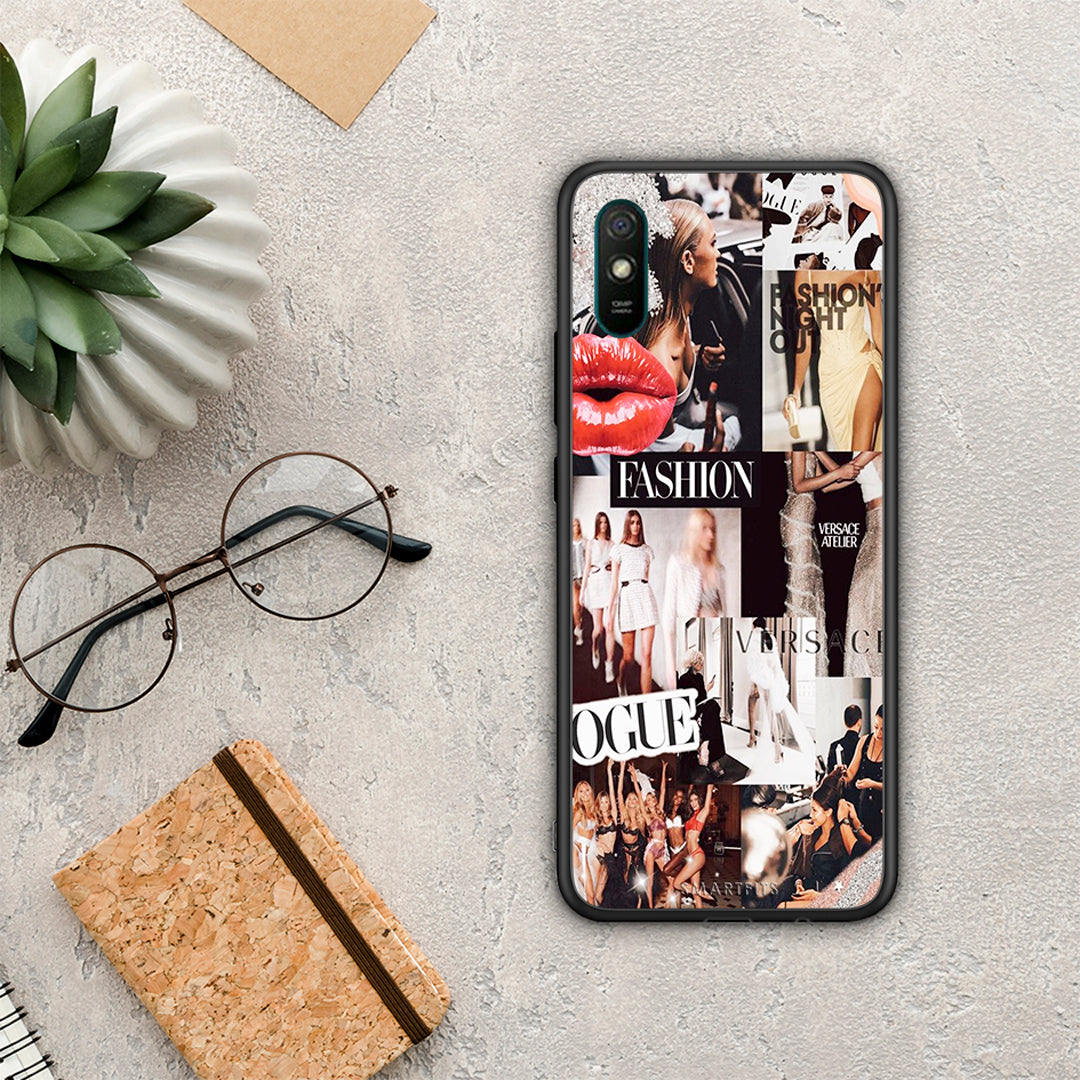 Collage Fashion - Xiaomi Redmi 9A / 9AT θήκη