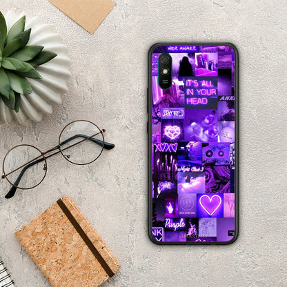 Collage Stay Wild - Xiaomi Redmi 9A / 9AT θήκη