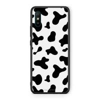 Thumbnail for Xiaomi Redmi 9A Cow Print θήκη από τη Smartfits με σχέδιο στο πίσω μέρος και μαύρο περίβλημα | Smartphone case with colorful back and black bezels by Smartfits