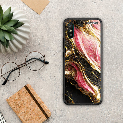 Glamorous Pink Marble - Xiaomi Redmi 9A / 9AT θήκη