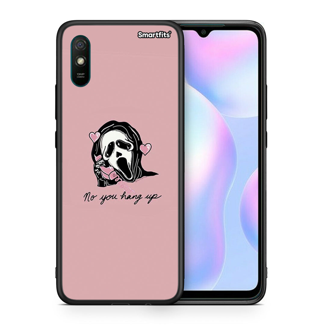 Θήκη Xiaomi Redmi 9A Halloween Hang Up από τη Smartfits με σχέδιο στο πίσω μέρος και μαύρο περίβλημα | Xiaomi Redmi 9A Halloween Hang Up case with colorful back and black bezels