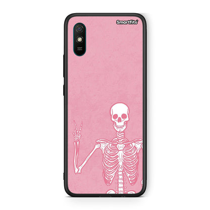 Xiaomi Redmi 9A Halloween Motivation Θήκη από τη Smartfits με σχέδιο στο πίσω μέρος και μαύρο περίβλημα | Smartphone case with colorful back and black bezels by Smartfits
