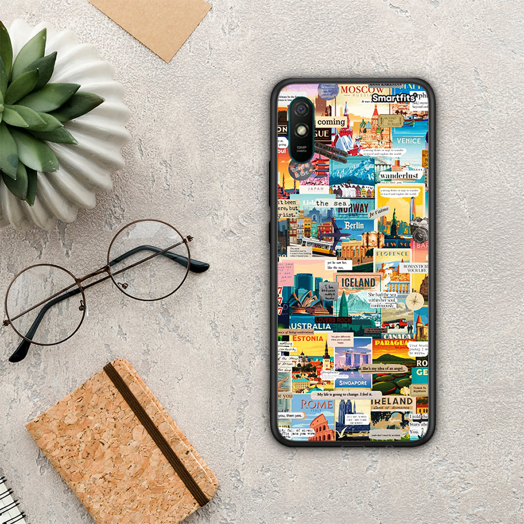 Live To Travel - Xiaomi Redmi 9A / 9AT θήκη