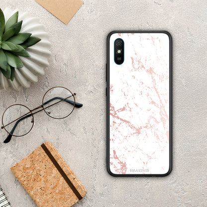 Marble Pink Splash - Xiaomi Redmi 9A / 9AT θήκη