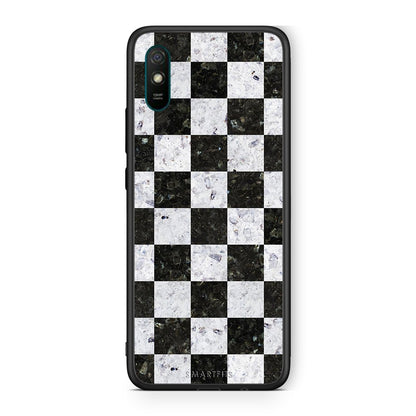 4 - Xiaomi Redmi 9A Square Geometric Marble case, cover, bumper