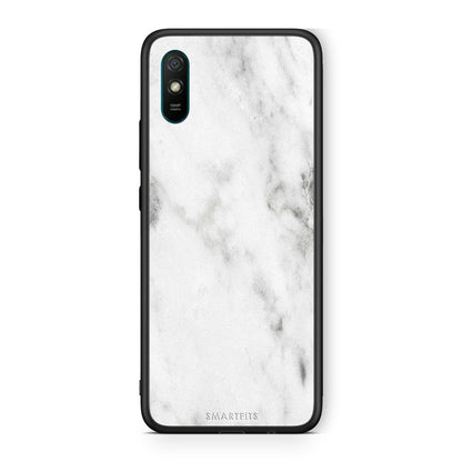 2 - Xiaomi Redmi 9A  White marble case, cover, bumper