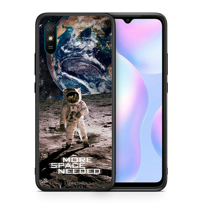 Θήκη Xiaomi Redmi 9A More Space από τη Smartfits με σχέδιο στο πίσω μέρος και μαύρο περίβλημα | Xiaomi Redmi 9A More Space case with colorful back and black bezels