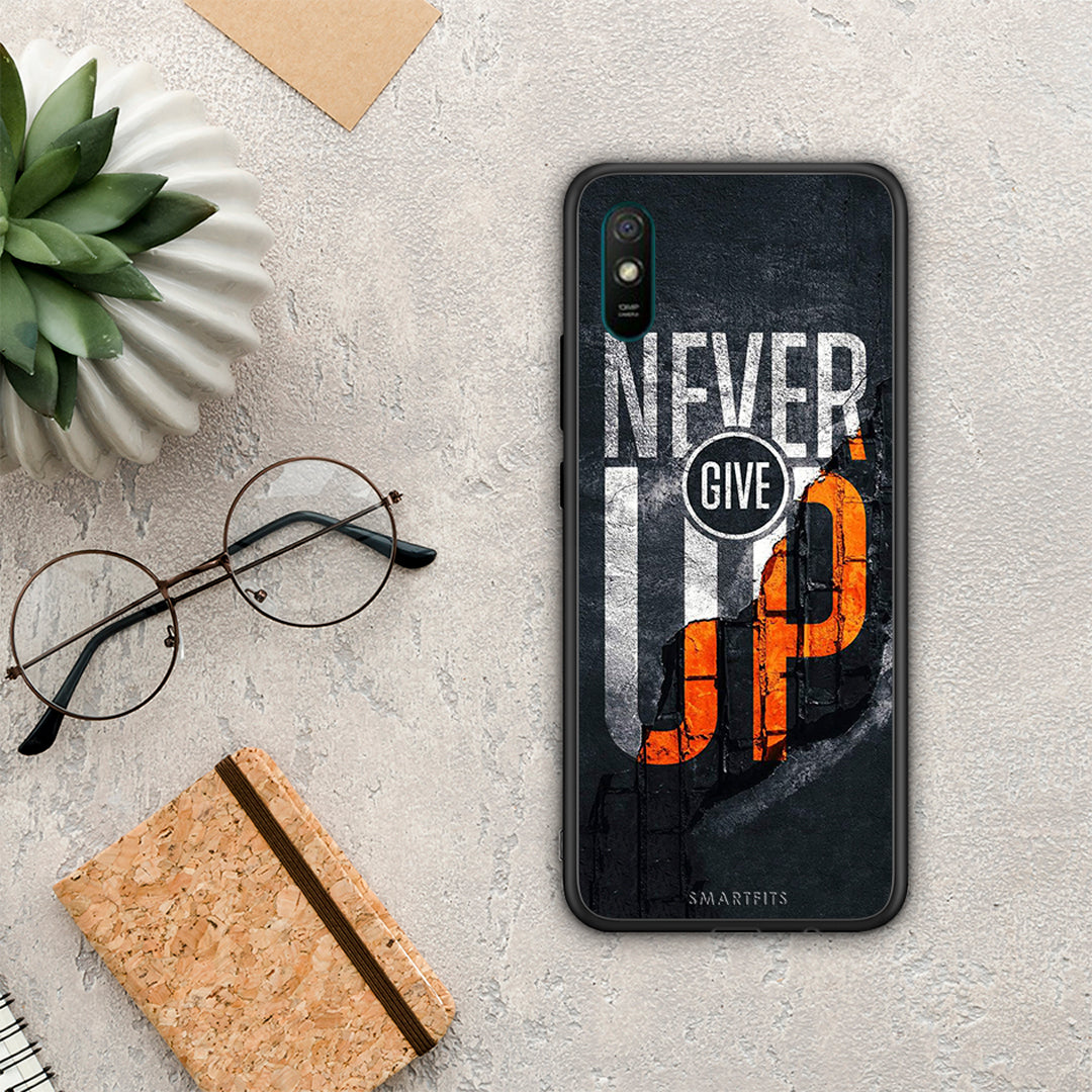 Never Give Up - Xiaomi Redmi 9A / 9AT θήκη