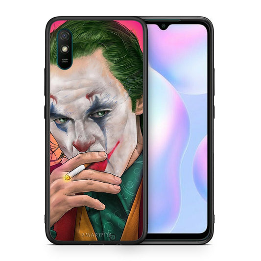 Θήκη Xiaomi Redmi 9A JokesOnU PopArt από τη Smartfits με σχέδιο στο πίσω μέρος και μαύρο περίβλημα | Xiaomi Redmi 9A JokesOnU PopArt case with colorful back and black bezels