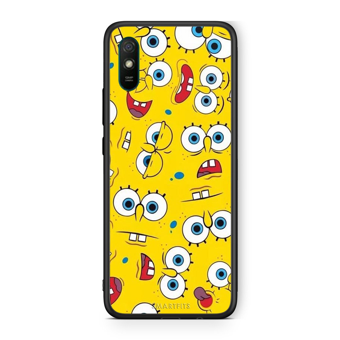 4 - Xiaomi Redmi 9A Sponge PopArt case, cover, bumper