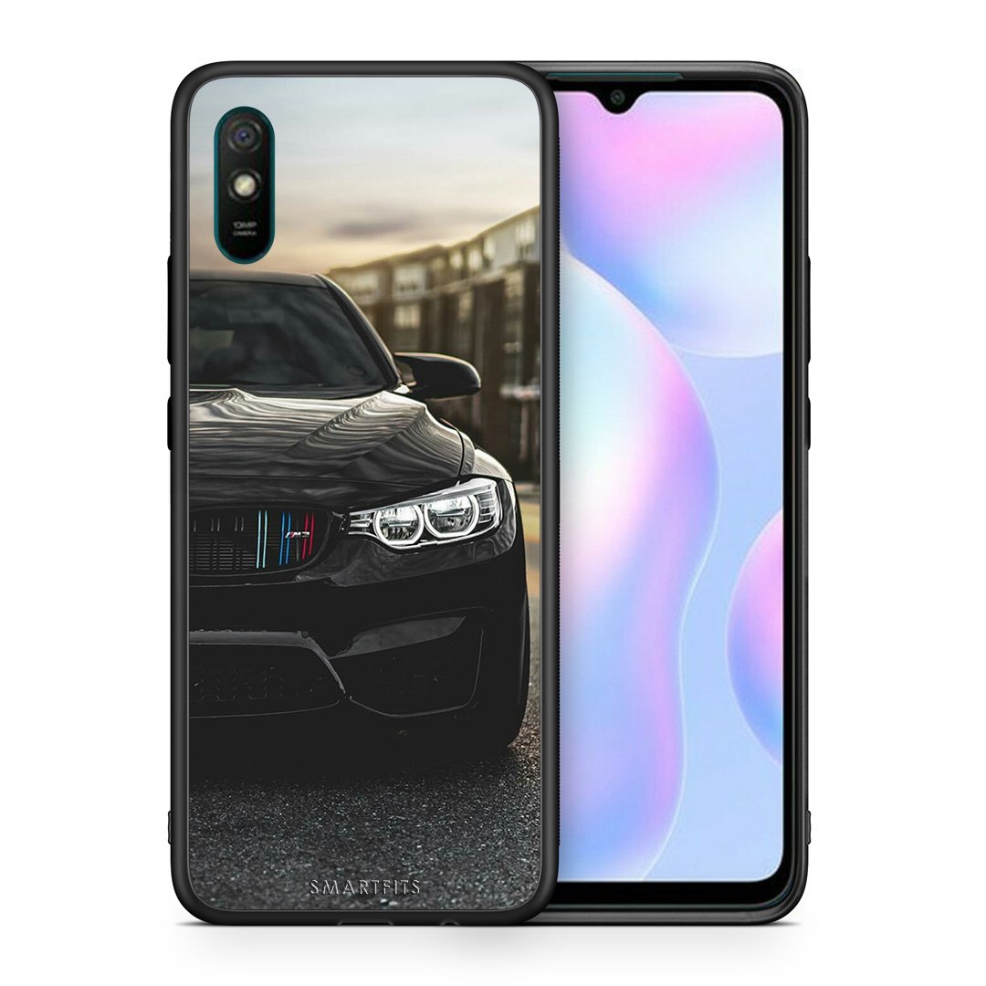 Θήκη Xiaomi Redmi 9A M3 Racing από τη Smartfits με σχέδιο στο πίσω μέρος και μαύρο περίβλημα | Xiaomi Redmi 9A M3 Racing case with colorful back and black bezels