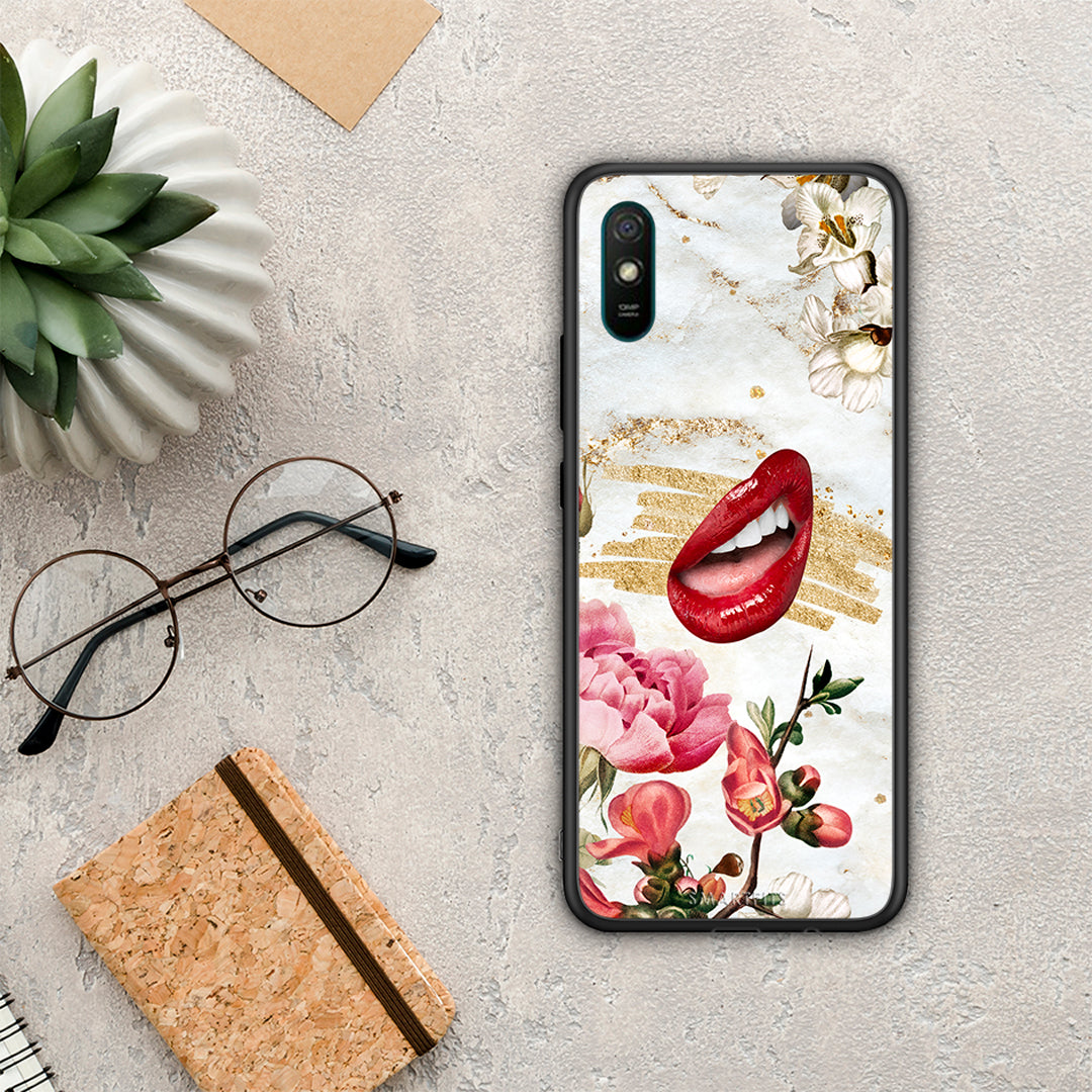 Red Lips - Xiaomi Redmi 9A / 9AT θήκη