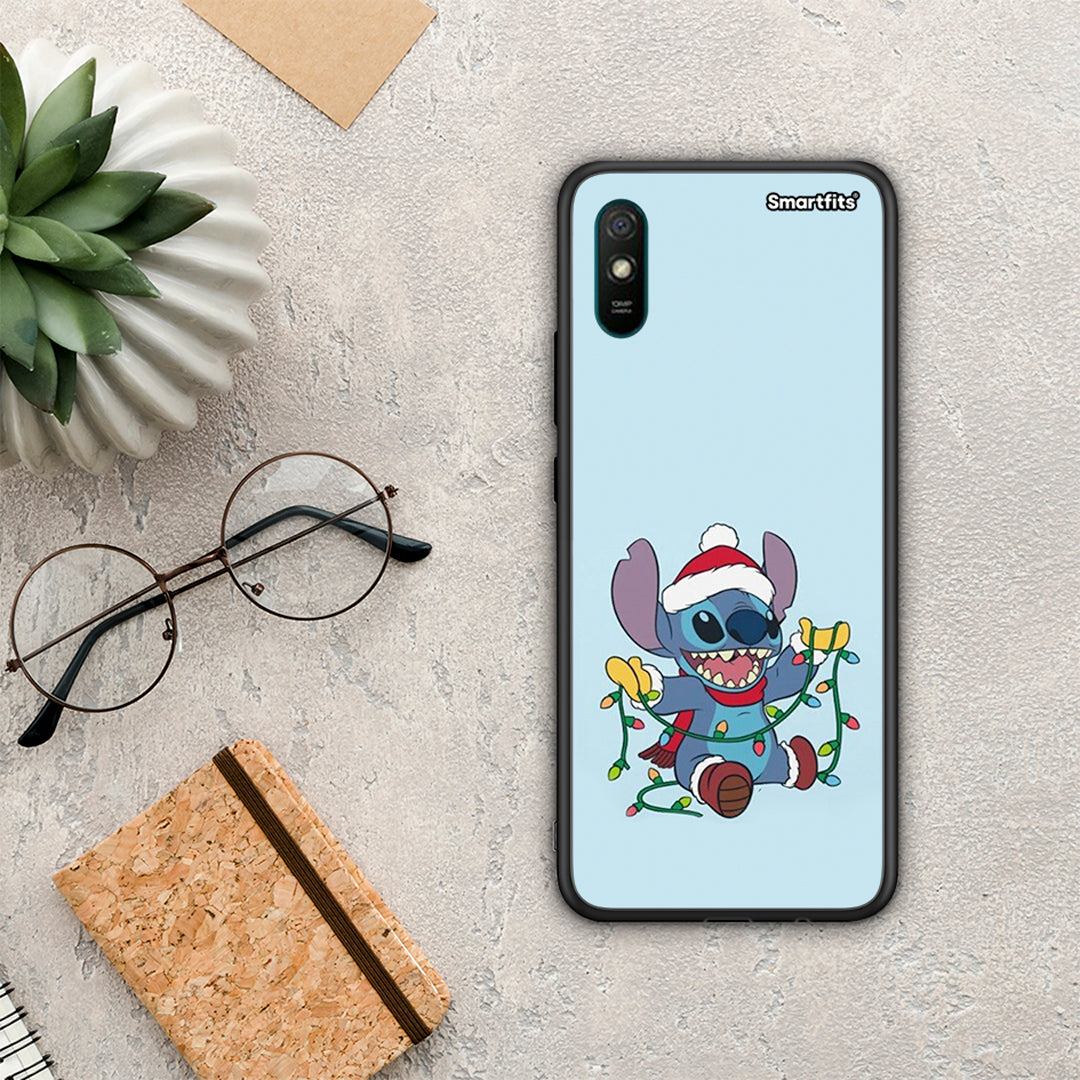 Santa Stich - Xiaomi Redmi 9A / 9AT θήκη