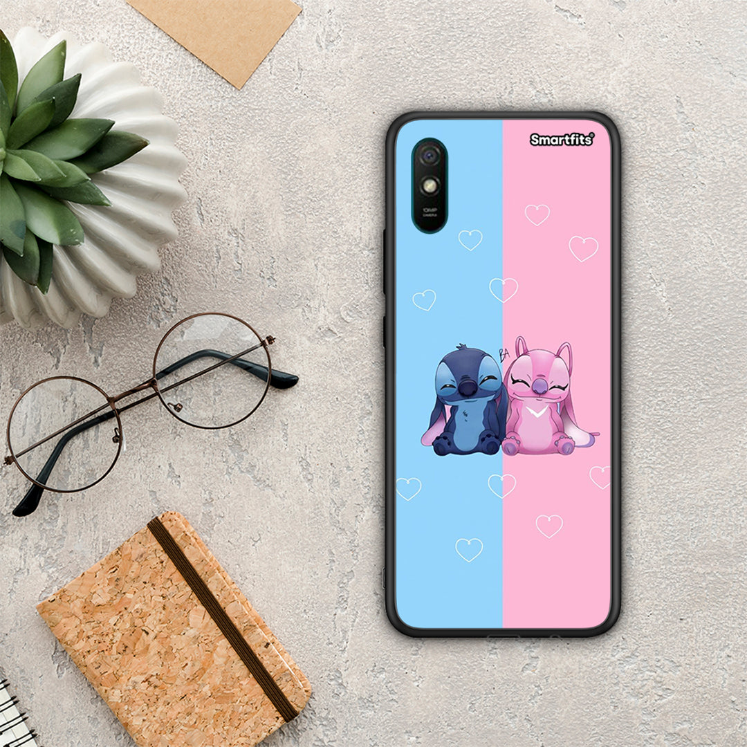 Stitch And Angel - Xiaomi Redmi 9A / 9AT θήκη