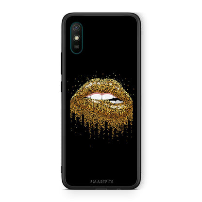 4 - Xiaomi Redmi 9A Golden Valentine case, cover, bumper
