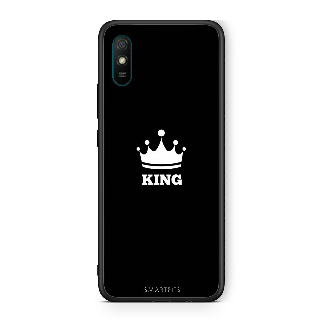 4 - Xiaomi Redmi 9A King Valentine case, cover, bumper