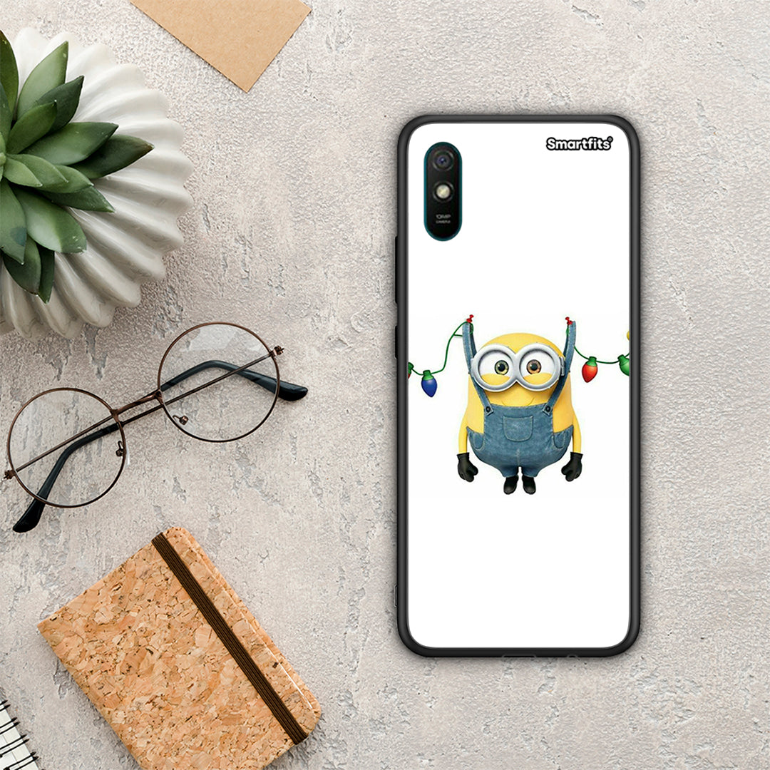 Xmas Minion Lights - Xiaomi Redmi 9A / 9AT θήκη