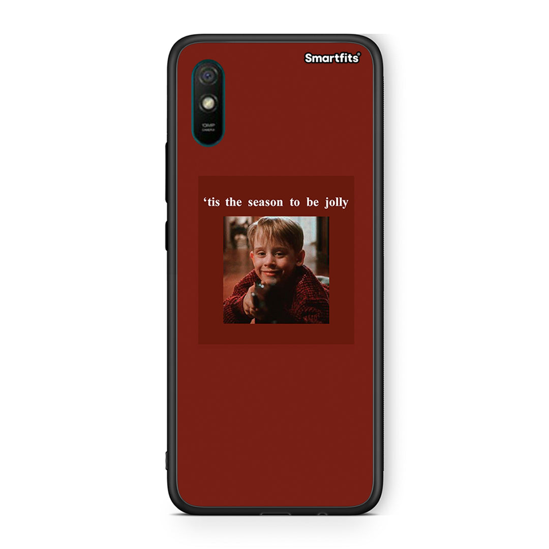 Xiaomi Redmi 9A Xmas Ultimate Spirit θήκη από τη Smartfits με σχέδιο στο πίσω μέρος και μαύρο περίβλημα | Smartphone case with colorful back and black bezels by Smartfits