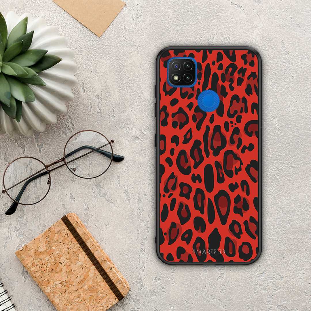 Animal Red Leopard - Xiaomi Redmi 9C θήκη