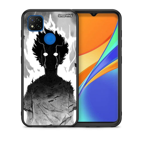 Θήκη Xiaomi Redmi 9C Anime Boy από τη Smartfits με σχέδιο στο πίσω μέρος και μαύρο περίβλημα | Xiaomi Redmi 9C Anime Boy case with colorful back and black bezels