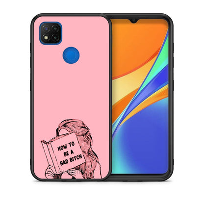 Θήκη Xiaomi Redmi 9C Bad Bitch από τη Smartfits με σχέδιο στο πίσω μέρος και μαύρο περίβλημα | Xiaomi Redmi 9C Bad Bitch case with colorful back and black bezels