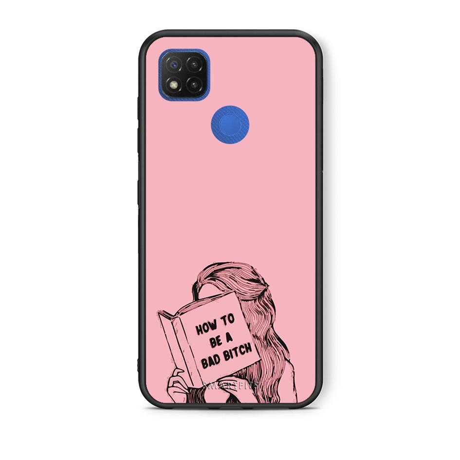 Θήκη Xiaomi Redmi 9C Bad Bitch από τη Smartfits με σχέδιο στο πίσω μέρος και μαύρο περίβλημα | Xiaomi Redmi 9C Bad Bitch case with colorful back and black bezels