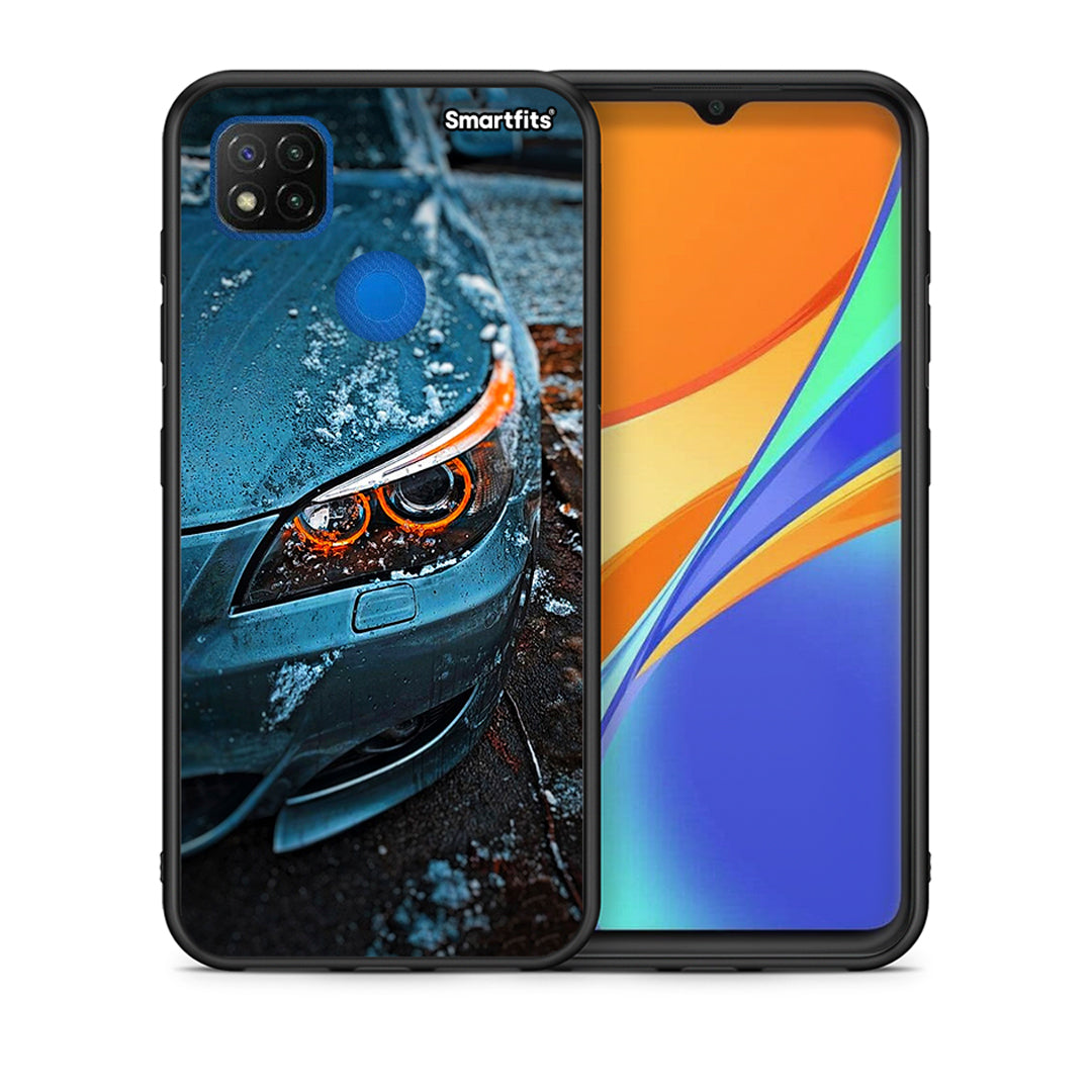 Θήκη Xiaomi Redmi 9C Bmw E60 από τη Smartfits με σχέδιο στο πίσω μέρος και μαύρο περίβλημα | Xiaomi Redmi 9C Bmw E60 case with colorful back and black bezels