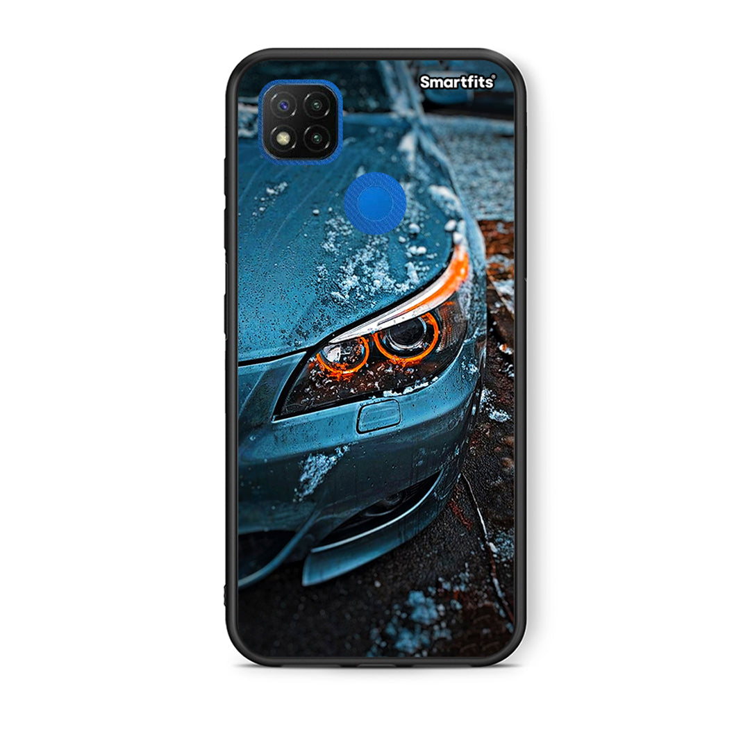 Θήκη Xiaomi Redmi 9C Bmw E60 από τη Smartfits με σχέδιο στο πίσω μέρος και μαύρο περίβλημα | Xiaomi Redmi 9C Bmw E60 case with colorful back and black bezels