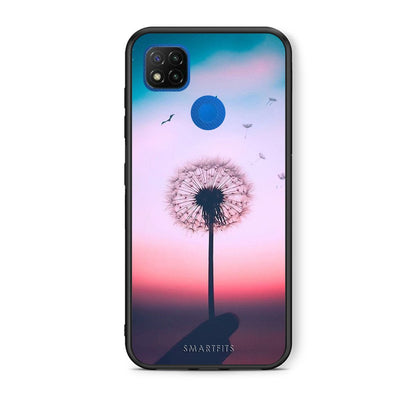 Θήκη Xiaomi Redmi 9C Wish Boho από τη Smartfits με σχέδιο στο πίσω μέρος και μαύρο περίβλημα | Xiaomi Redmi 9C Wish Boho case with colorful back and black bezels