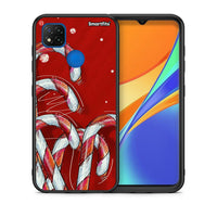 Thumbnail for Θήκη Xiaomi Redmi 9C Candy Cane από τη Smartfits με σχέδιο στο πίσω μέρος και μαύρο περίβλημα | Xiaomi Redmi 9C Candy Cane case with colorful back and black bezels