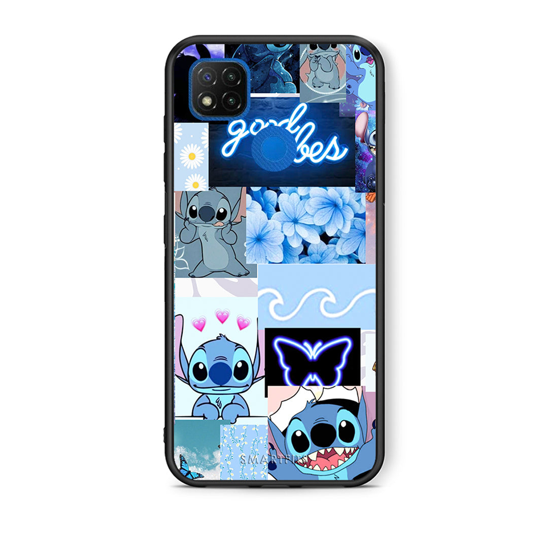 Θήκη Αγίου Βαλεντίνου Xiaomi Redmi 9C Collage Good Vibes από τη Smartfits με σχέδιο στο πίσω μέρος και μαύρο περίβλημα | Xiaomi Redmi 9C Collage Good Vibes case with colorful back and black bezels