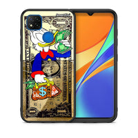 Thumbnail for Θήκη Xiaomi Redmi 9C Duck Money από τη Smartfits με σχέδιο στο πίσω μέρος και μαύρο περίβλημα | Xiaomi Redmi 9C Duck Money case with colorful back and black bezels