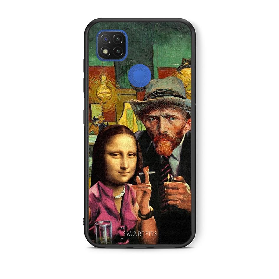 Θήκη Xiaomi Redmi 9C Funny Art από τη Smartfits με σχέδιο στο πίσω μέρος και μαύρο περίβλημα | Xiaomi Redmi 9C Funny Art case with colorful back and black bezels