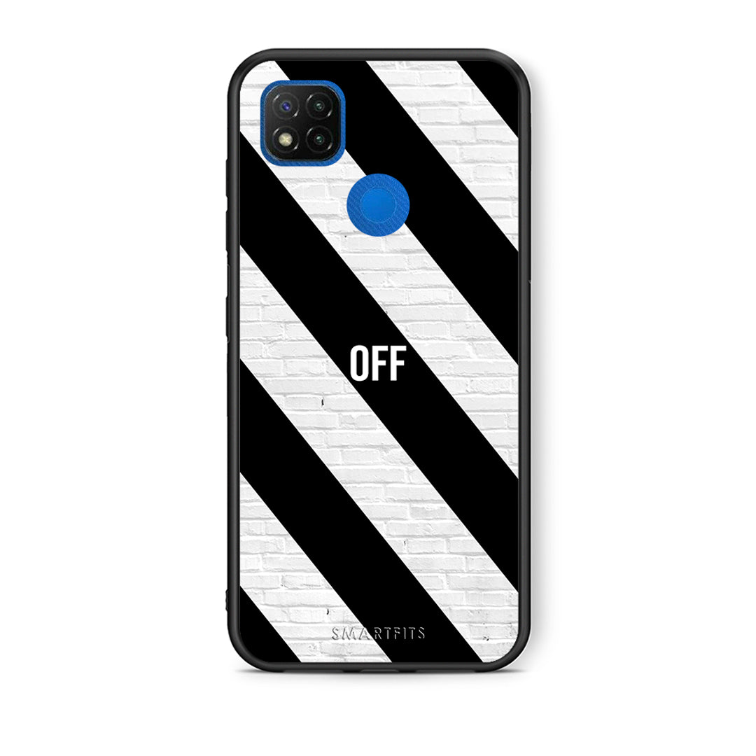 Θήκη Xiaomi Redmi 9C Get Off από τη Smartfits με σχέδιο στο πίσω μέρος και μαύρο περίβλημα | Xiaomi Redmi 9C Get Off case with colorful back and black bezels