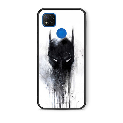 Θήκη Xiaomi Redmi 9C Paint Bat Hero από τη Smartfits με σχέδιο στο πίσω μέρος και μαύρο περίβλημα | Xiaomi Redmi 9C Paint Bat Hero case with colorful back and black bezels